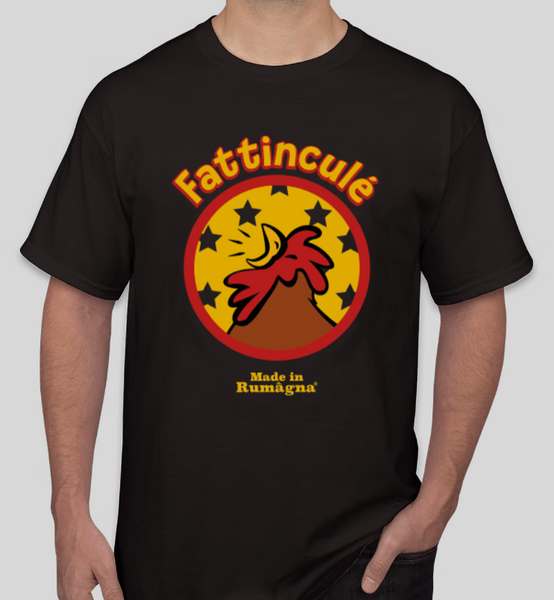 T shirt "Fattinculé" Nera