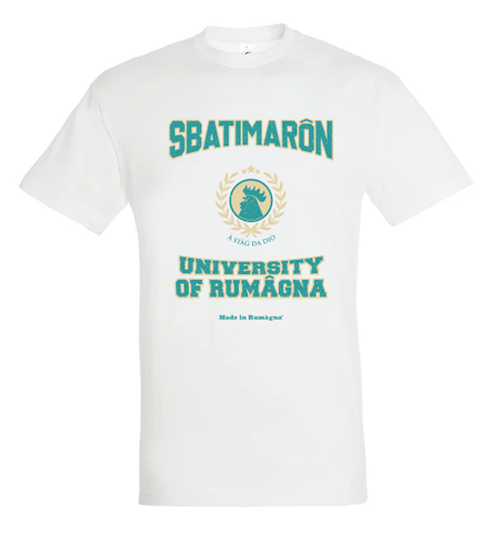 T shirt "Sbatimaron" Bianco