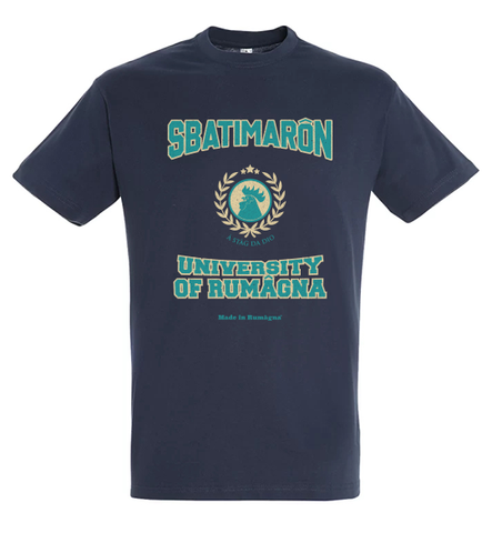 T shirt "Sbatimaron" Blu