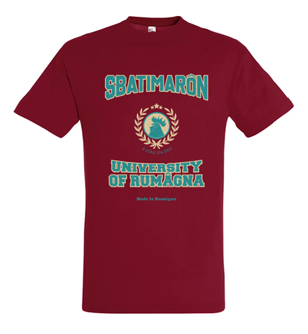 T shirt "Sbatimaron" Rosso