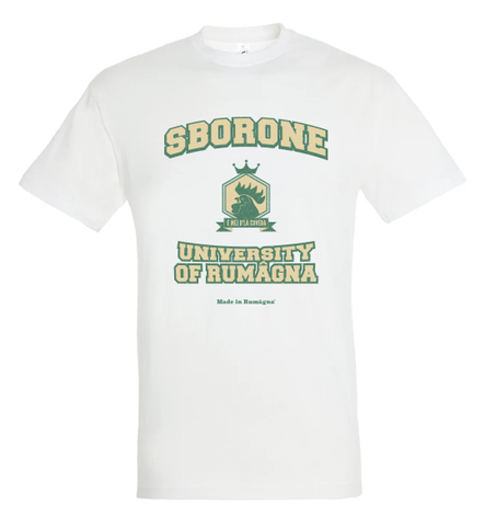 T shirt "Sborone" Bianco