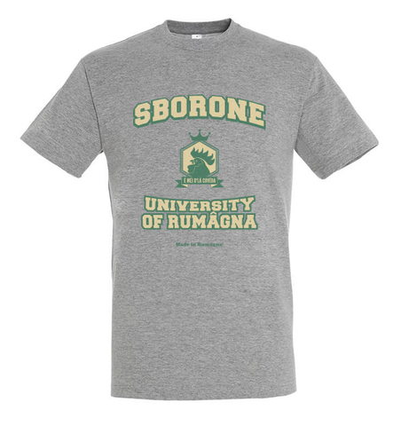 T shirt "Sborone" Grigio melange