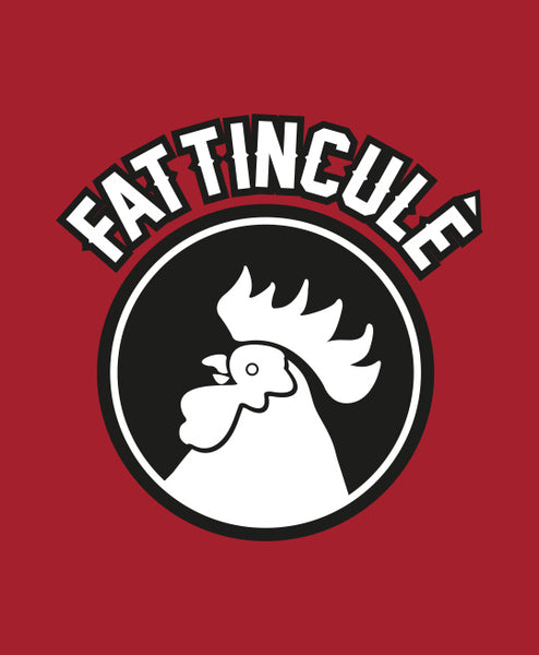 T Shirt "Fattinculè" rosso